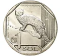 Монета 1 соль 2019 года Перу «Фауна Перу — Андская кошка» (Артикул M2-49788)