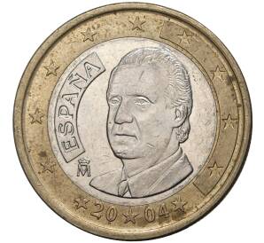 1 евро 2004 года Испания