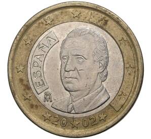 1 евро 2002 года Испания