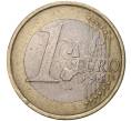 Монета 1 евро 2002 года J Германия (Артикул: M2-49903) — Фото №2