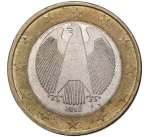 1 евро 2002 года F Германия