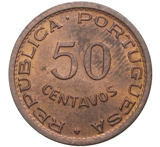 50 сентаво 1952 года Португальская Гвинея (Артикул K27-3190)