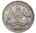 Монета 6 пенсов 1923 года Австралия (Артикул K27-3224)