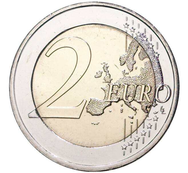 Монета 2 евро 2021 года D Германия «Федеральные земли Германии — Саксония-Анхальт (Магдебургский собор)» (Артикул M2-50097)