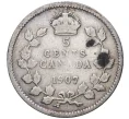 Монета 5 центов 1907 года Канада (Артикул M2-50147)