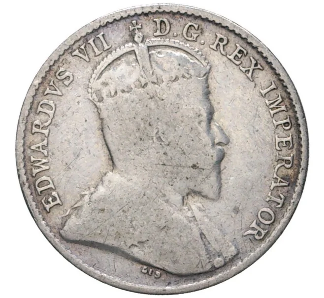 Монета 5 центов 1907 года Канада (Артикул M2-50147)