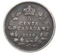 Монета 5 центов 1906 года Канада (Артикул M2-50164)