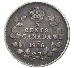 5 центов 1906 года Канада