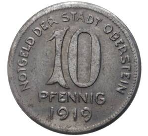 10 пфеннигов 1919 года Германия — город Оберштайн (Нотгельд)