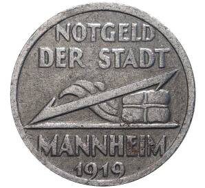 5 пфеннигов 1919 года Германия — город Маннхайм (Нотгельд)