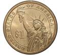1 доллар 2007 года Р США «2-й президент США Джон Адамс» (Артикул M2-50302)