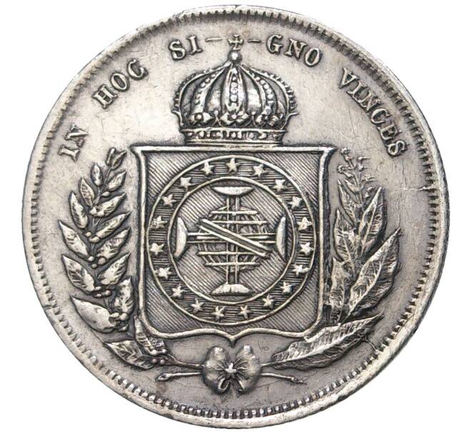Монета 200 рейс 1859 года Бразилия (Артикул M2-50344)