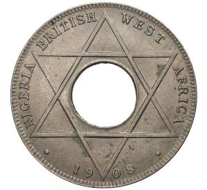 1/10 пенни 1908 года Британская Западная Африка