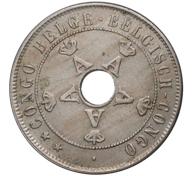 Монета 20 сантимов 1911 года Бельгийское Конго (Артикул M2-50448)