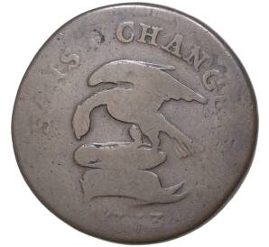 1 пенни 1733 года Остров Мэн