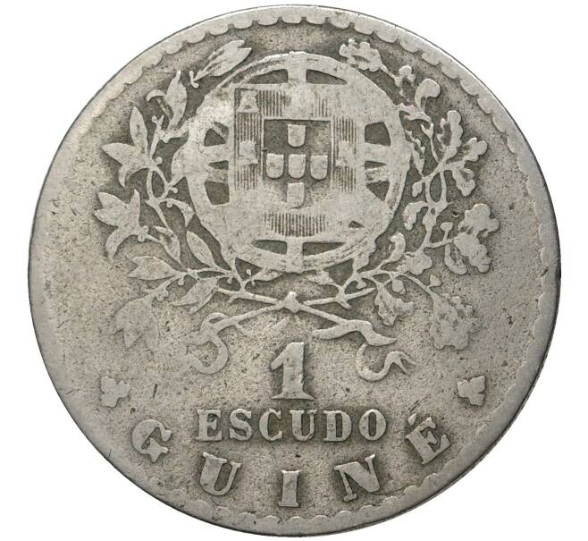 1 эскудо 1933 года Португальская Гвинея (Артикул K27-3997)