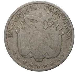 5 сентаво 1892 года Боливия