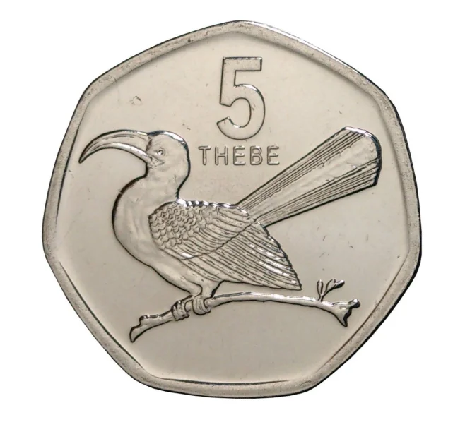 Монета 5 тхебе 2013 года (Артикул M2-1152)