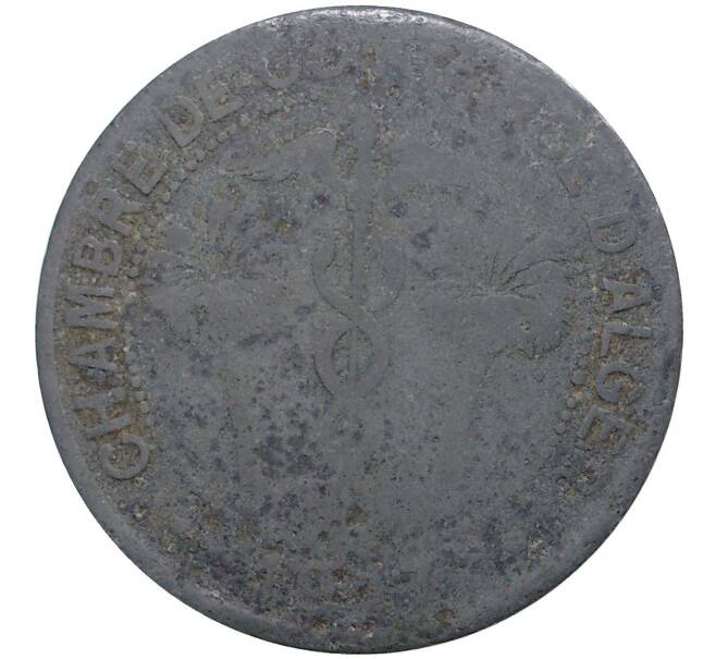 Монета 10 сантимов 1917 года Французский Алжир (Нотгельд) (Артикул K27-4146)