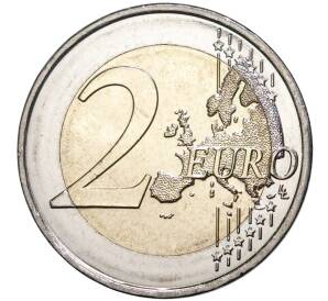 2 евро 2020 года Франция «50 лет со дня смерти Шарля де Голля»