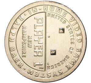 1 доллар 2021 года D США «Американские инновации — Отец видеоигр Ральф Баер» — Фото №1