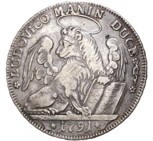 1 таллеро 1791 года Венеция — Фото №1