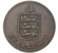 Монета 2 дубля 1918 года Гернси (Артикул K27-4389)
