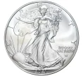 Монета 1 доллар 2021 года W США «Шагающая Свобода» (Орел с дубовой ветвью) (Артикул M2-50941)