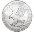 Монета 1 доллар 2021 года W США «Шагающая Свобода» (Орел с дубовой ветвью) (Артикул M2-50949)