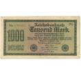 Банкнота 1000 марок 1922 года Германия (Артикул B2-6872)