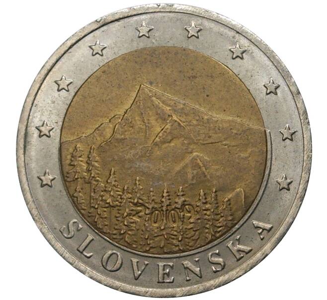 2 евро 2009 года Словения «Проба» (Unusual) (Артикул K1-2690)
