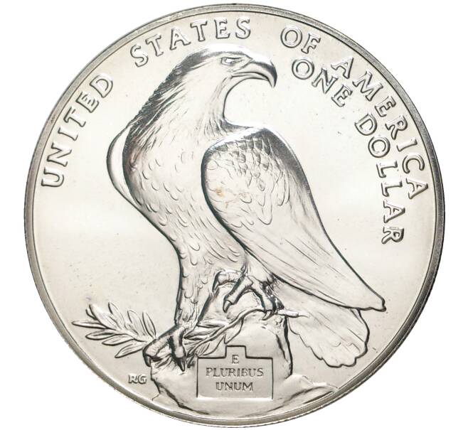 1 доллар 1984 года Р США «XXIII летние Олимпийские Игры 1984 в Лос-Анджелесе» (Артикул M2-51139)