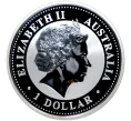 Монета 1 доллар 2006 года Австралия «Год собаки» (Позолота) (Артикул M2-51173)