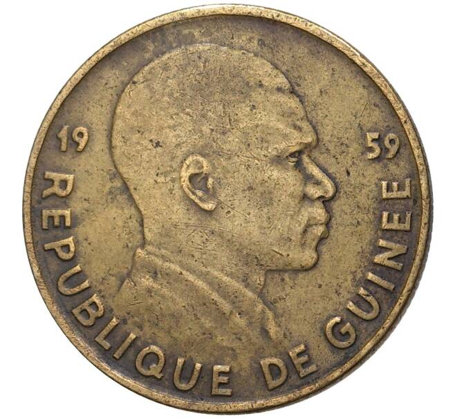 25 франков 1959 года Гвинея (Артикул K27-4528)