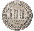 Монета 100 франков 1985 года Экваториальная Гвинея — Пробная (ESSAI) (Артикул K27-4537)