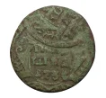 Монета Полушка 1735 года Брак — двойной удар (Артикул M1-1562)
