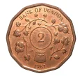 Монета 2 шиллинга 1987 года Уганда (Артикул M2-1301)