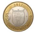 Монета 5 евро 2011 года Исторические провинции Финляндии — Лапландия (Артикул M2-1305)