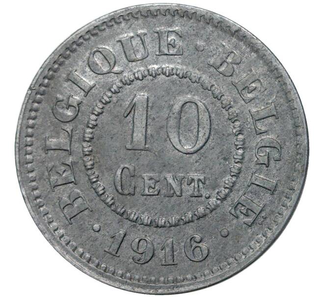 Монета 10 сантимов 1916 года Бельгия (Артикул M2-51329)
