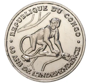 50 франков 2020 года Конго «60 лет независимости»