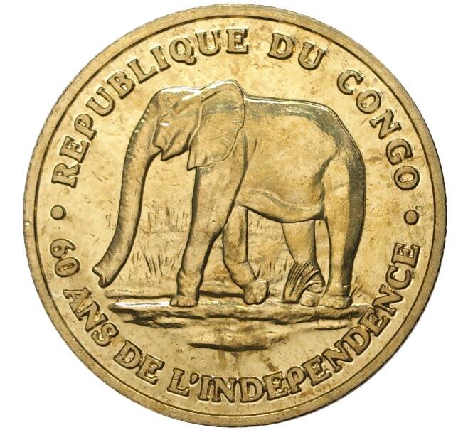250 франков 2020 года Конго «60 лет независимости» (Артикул M2-51347)