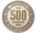500 франков 2020 года Конго «60 лет независимости» (Артикул M2-51354)