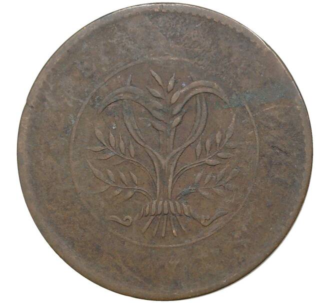 Монета 20 кэш 1919 года Китай — провинция Хунань (Артикул M2-51370)
