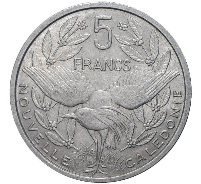 Монета 5 франков 1952 года Новая Каледония (Артикул K27-4644)