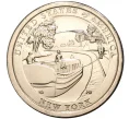 Монета 1 доллар 2021 года D США «Американские инновации — Эри-Канал» (Артикул M2-51511)