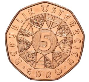 5 евро 2020 года Австрия «Новый год» — Фото №2