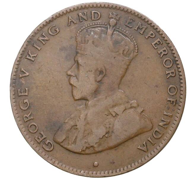 Монета 2 цента 1922 года Британский Маврикий (Артикул M2-51794)