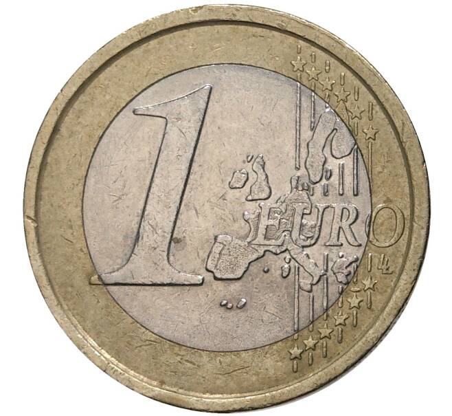 Монета 1 евро 2002 года Италия (Артикул K11-0235)