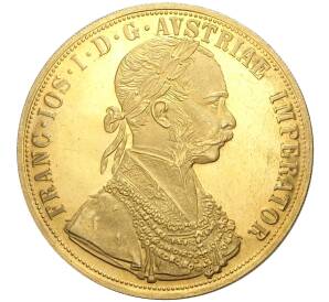 4 дуката 1915 года Австрия (Рестрайк) — Фото №1