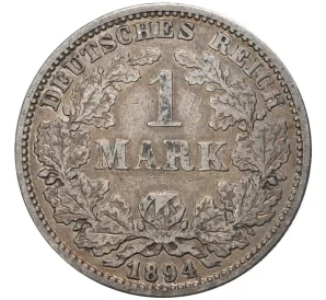 1 марка 1894 года G Германия